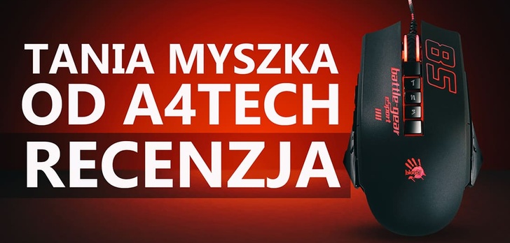 A4Tech Bloody P85 - Gryzoń za 100zł!