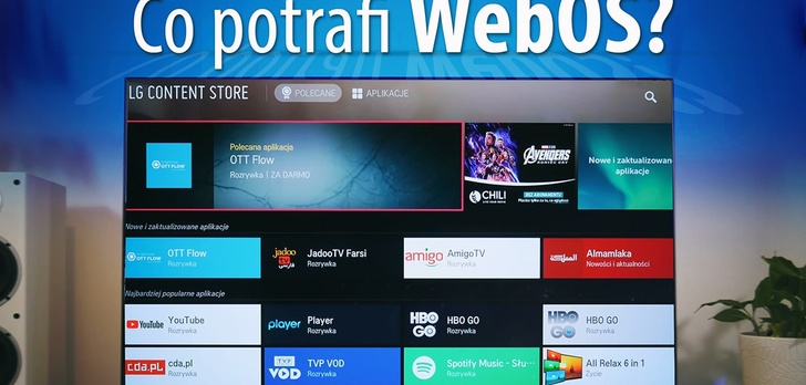 Co potrafi WebOS 4.5 w telewizorach LG OLED?
