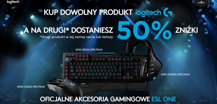 Gamingowy Sprzęt Logitech G na Promocji!