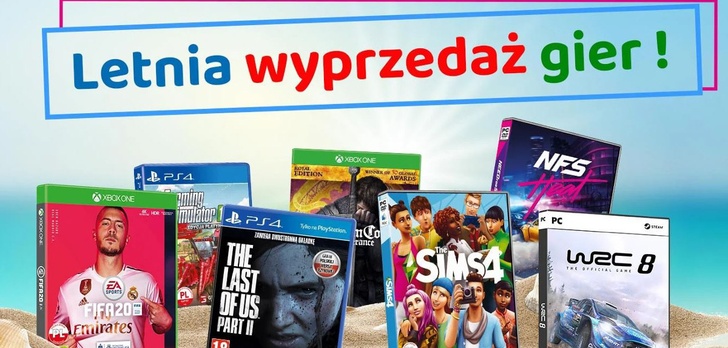 Wyprzedaż gier w Media Expert – darmowe gry w prezencie