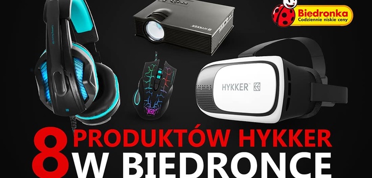 Osiem Produktów Hykker w Biedronce - Już od Poniedziałku!