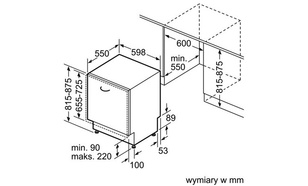 Siemens SN66N097EU Zmywarka PP