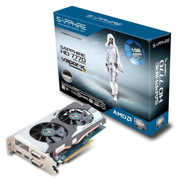 SAPPHIRE HD 7770 OC z coolerem Vapor-X – legendarny system chłodzenia powraca
