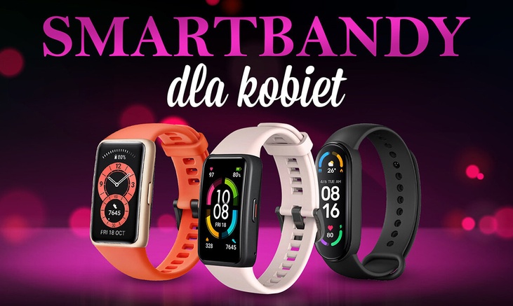 Smartband dla kobiety Ranking | TOP 5