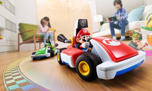 Zamień podłogę domu w wirtualną trasę wyścigową z Mario