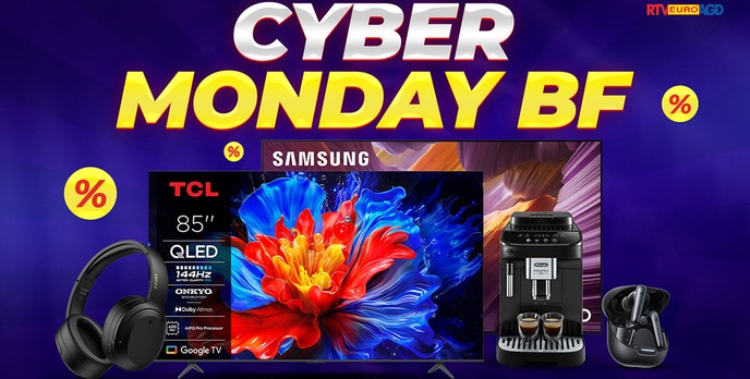PRAWDZIWE promocje do Cyber Monday. Black Weeks w RTV Euro AGD!