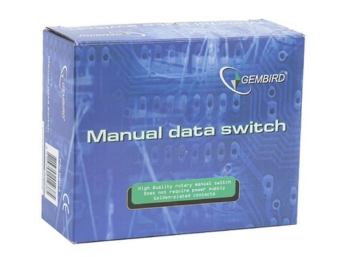 GEMBIRD Przełącznik drukarkowy USB 4/1