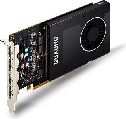 HP NVIDIA Quadro P2000, 5GB GDDR5 (160 Bit), 4xDisplayPort (1ME41AA)
