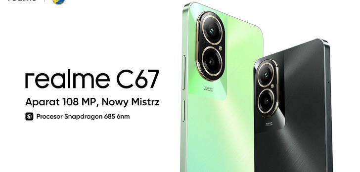 realme wprowadza na rynek mistrzowski smartfon C67!