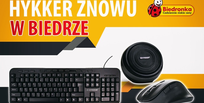 Tani sprzęt Hykker od jutra w Biedronce
