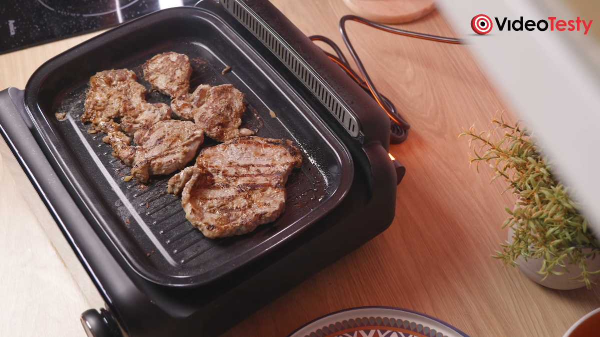 Smażone na Panasonic NF-GM600 kotlety