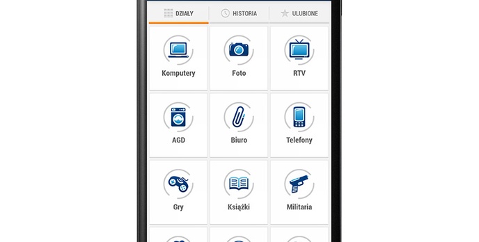 Aplikacja mobilna Skąpiec.pl na Androida