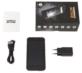 myPhone Hammer Active (czarny)