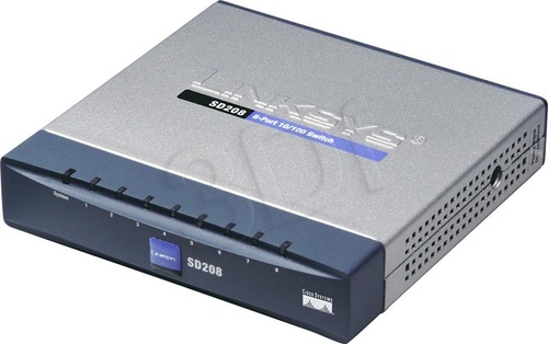 LINKSYS (SD208-EU) Switch 8x10/100Mbps Desktop