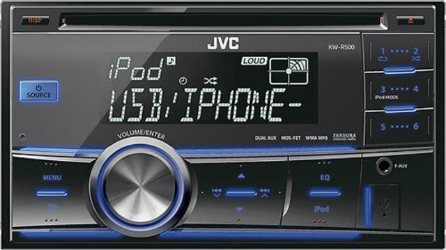 JVC KW-R500 - funkcjonalny radioodtwarzacz samochodowy