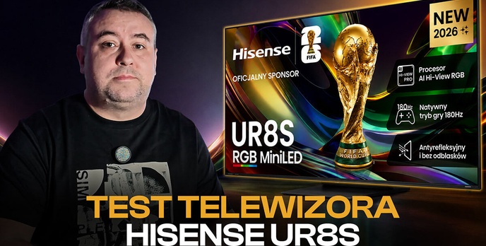 Hisense UR8S, czyli jak zrobić telewizor po mistrzowsku