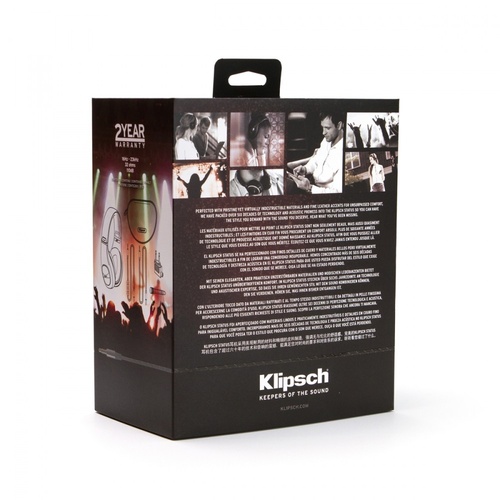 Klipsch Sluchawki STATUS BLACK