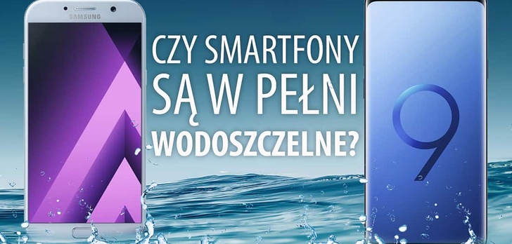 Czy nasze smartfony są wodoszczelne? Na co uważać na wakacjach?