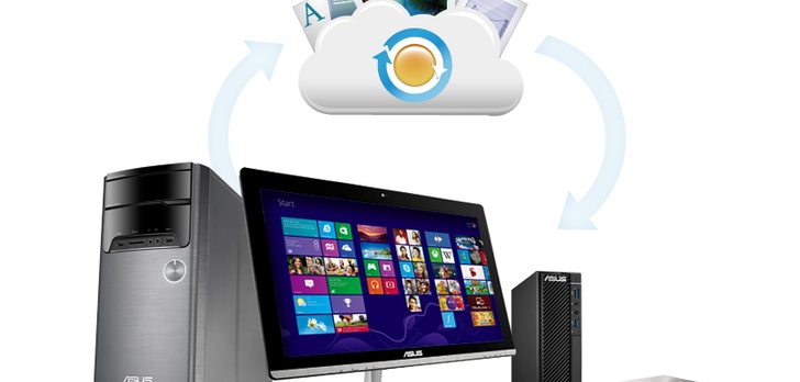 Komputery stacjonarne i All-in-One Asusa ze 100 GB w ASUS WebStorage