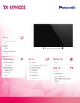 Panasonic 32'' LED TX-32A400E