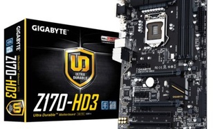 Gigabyte GA-Z170-HD3 s1151 Z170 4DDR4 USB3.0 ATX