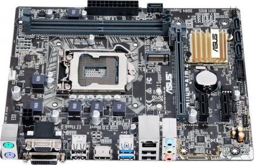 Asus H110M-A/M.2/CSM, H110, DDR4, SATA3, M.2, USB 3.0, uATX