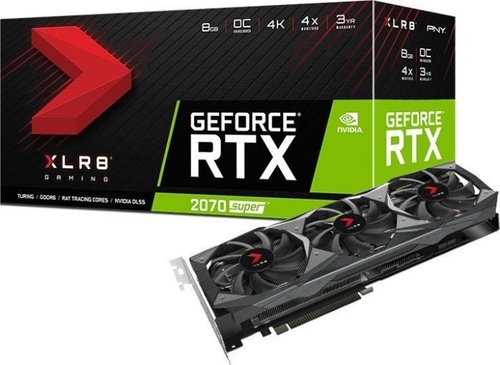 PNY Technologies GeForce RTX 2070 SUPER XLR8 Gaming OC Triple Fan 8GB