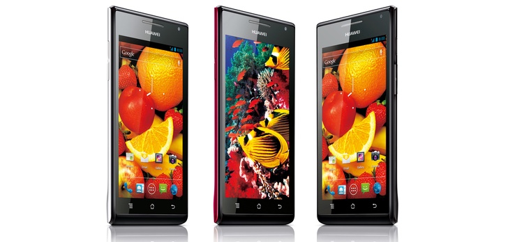 HUAWEI prezentuje najcieńszy smartfon świata na Consumer Electronics Show 2012 w Las Vegas