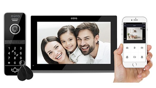 Eura-Tech Eura VDP-97C5 Czarny Wi-Fi