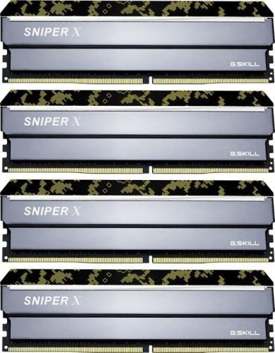 G.Skill Sniper X DDR4, 4x16GB, 3600MHz, CL19 (F4-3600C19Q-64GSXK)