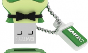EMTEC Pendrive 8GB Crooner Frog The Animalitos