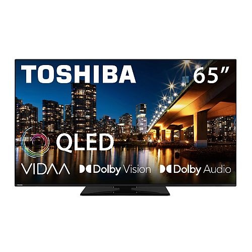 tani telewizor 65 cali Toshiba 65QV3463DG