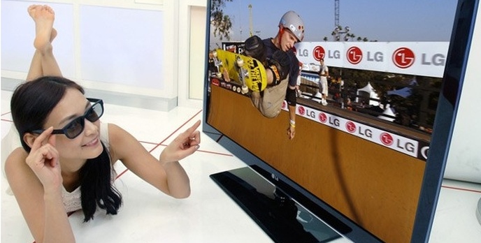 LG prezentuje telewizor cinema 3D i technologię kina domowego 3D