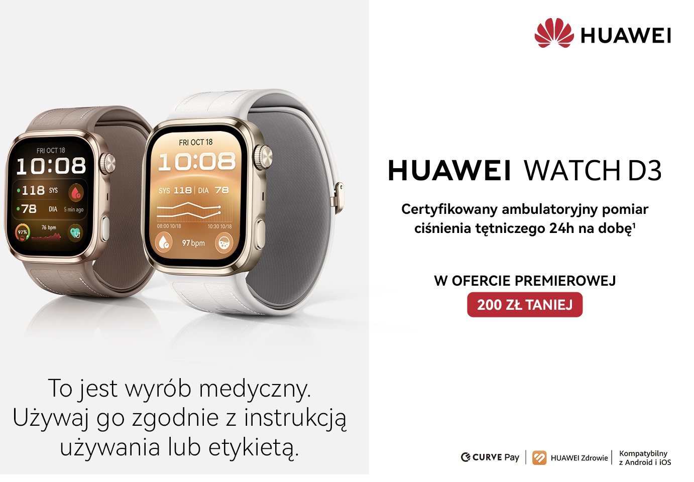 HUAWEI Watch D3