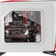 Corsair SPEC-ALPHA Midi-Tower, Biało-czerwony, Okno (CC-9011083-WW)