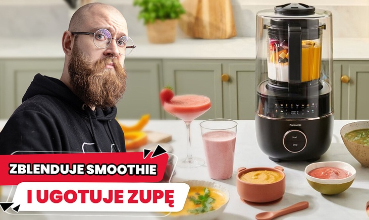 Blender, w którym ugotujesz zupę! TEST Panasonic MX-HG4401