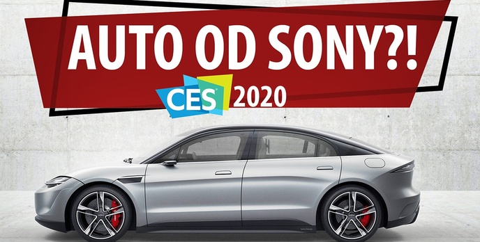 Oto Vision-S - Samochód od Sony na CES 2020