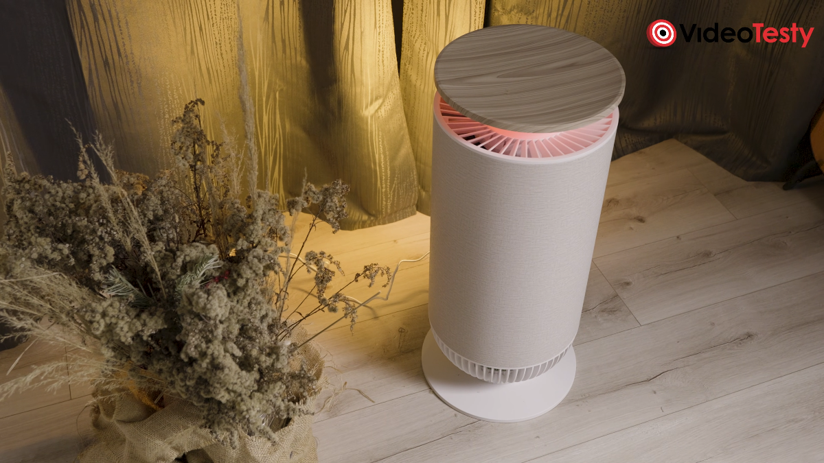 Pokazywanie jakości powietrza w oczyszczaczu MOVA Puris P10