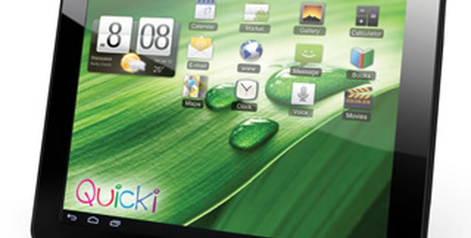 Nowoczesna rodzina tabletów Quicki -Model Quicki 1034
