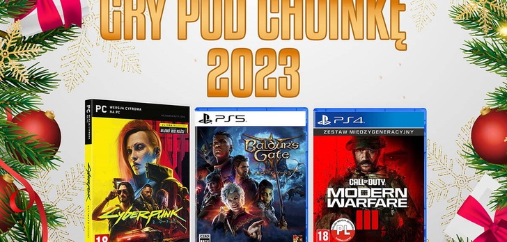 Gry pod choinkę 2023 - Najlepsze prezenty dla posiadaczy konsol i PC