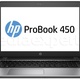 HP ProBook 450 G4 15,6" Intel Core i3-7100U - 4GB RAM - 256GB -