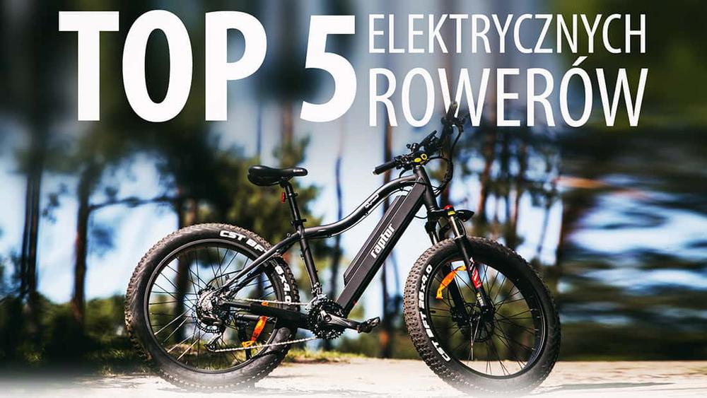 TOP 5 Elektrycznych rowerów miejskich