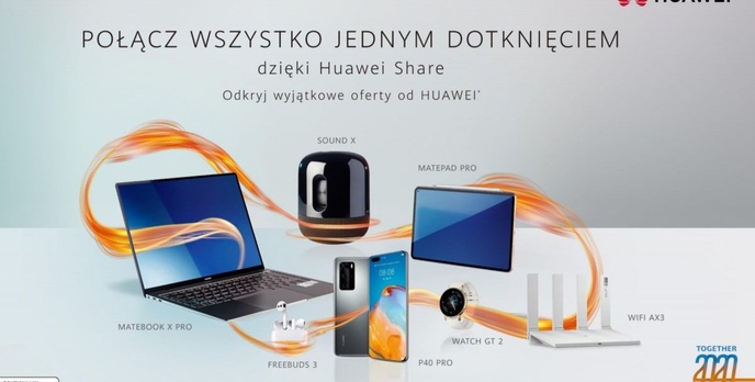 Together 2020 - Premiera nowego głośnika Huawei Sound X oraz kampania marketingowa