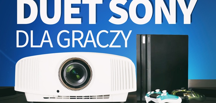 Sony VPL-VW570ES + PlayStation 4 Pro - Test duetu dla wymagających graczy