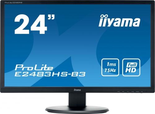 IIYAMA E2483HS-B3 ( 24" ; TN ; FullHD 1920x1080 ; czarny )