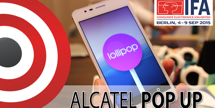 Przystępny Alcatel OneTouch Pop Up Prosto z IFA 2015