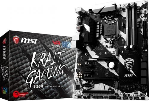 Płyta główna MSI B250 KRAIT GAMING, B250, DDR4, HDMI, DVI, USB-C, ATX