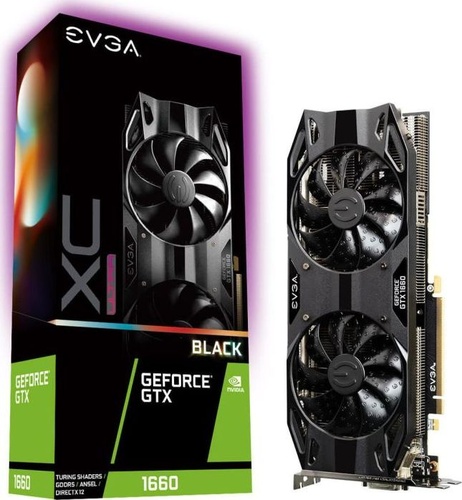 EVGA EVGA GeForce GTX 1660 XC Ultra Black, 6144 MB GDDR5