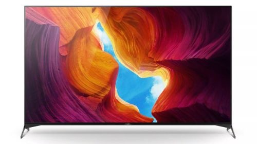 Sony Bravia KD-75XH9505 na białym tle