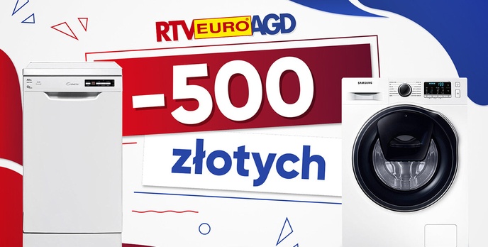 Rabaty sięgające 500 złotych? Telewizor, pralka, piekarnik - ale to nie wszystko